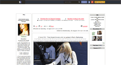 Desktop Screenshot of mllexfanning.skyrock.com