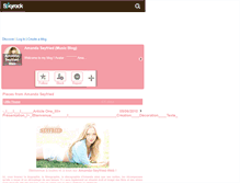 Tablet Screenshot of amanda-seyfried-web.skyrock.com