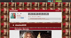 Desktop Screenshot of chouchou60320.skyrock.com