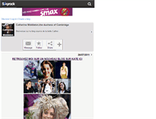 Tablet Screenshot of catherine-e-middleton.skyrock.com