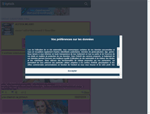 Tablet Screenshot of miss-alyssa-milano.skyrock.com