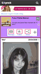 Mobile Screenshot of futur-petite-maman.skyrock.com