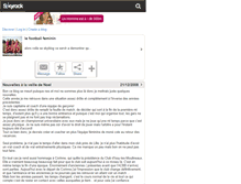 Tablet Screenshot of football-fille.skyrock.com
