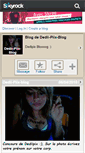 Mobile Screenshot of dedii-piix-blog.skyrock.com