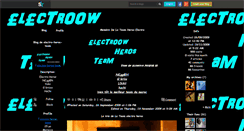 Desktop Screenshot of electro-heros-team.skyrock.com
