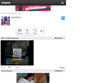 Tablet Screenshot of chantal74.skyrock.com