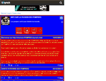 Tablet Screenshot of chanson-pompier.skyrock.com
