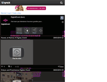 Tablet Screenshot of digitalevent.skyrock.com