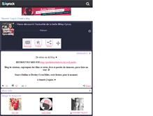 Tablet Screenshot of destiny-cyrusmiley.skyrock.com