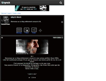 Tablet Screenshot of fandebrucew.skyrock.com