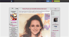 Desktop Screenshot of kristenactus.skyrock.com