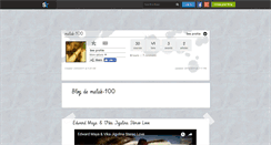 Desktop Screenshot of malak-100.skyrock.com