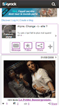 Mobile Screenshot of famous-alyne.skyrock.com