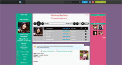 Desktop Screenshot of lindsey-stirling.skyrock.com