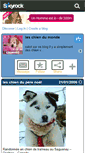 Mobile Screenshot of chien60.skyrock.com