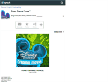 Tablet Screenshot of disneychannelfrance.skyrock.com