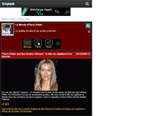 Tablet Screenshot of harrypotter12345.skyrock.com