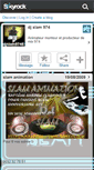 Mobile Screenshot of djslam974est.skyrock.com