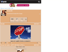 Tablet Screenshot of gossip-g-addict.skyrock.com