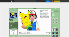 Desktop Screenshot of malekpokemon.skyrock.com