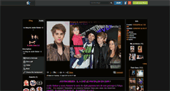 Desktop Screenshot of justin-nous-fan.skyrock.com