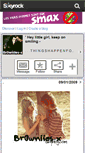 Mobile Screenshot of br0wniies-x.skyrock.com