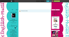 Desktop Screenshot of engliish-muziik.skyrock.com