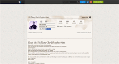 Desktop Screenshot of fiction-christophe-mae.skyrock.com