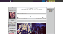 Desktop Screenshot of bonniewright.skyrock.com