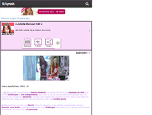 Tablet Screenshot of freshjuliette.skyrock.com