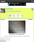 Tablet Screenshot of crystal-palace-08.skyrock.com