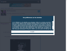 Tablet Screenshot of mel-photographies.skyrock.com