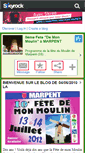 Mobile Screenshot of fetedumoulin.skyrock.com