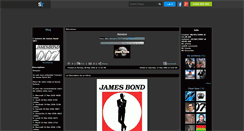 Desktop Screenshot of bondjames.skyrock.com