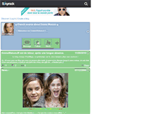 Tablet Screenshot of emmawatsonjr.skyrock.com