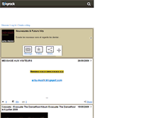 Tablet Screenshot of actu-music.skyrock.com