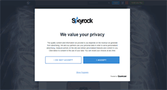 Desktop Screenshot of blogspook.skyrock.com