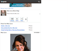 Tablet Screenshot of delicious-miley-rocks.skyrock.com