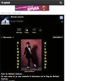 Tablet Screenshot of jaksonmichael.skyrock.com