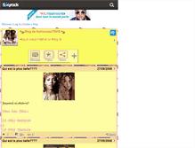 Tablet Screenshot of fashionstars75018.skyrock.com