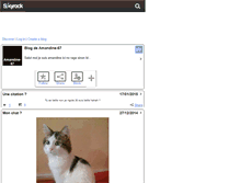 Tablet Screenshot of amandine-67.skyrock.com