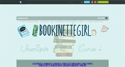 Desktop Screenshot of bookinettegirl.skyrock.com