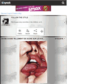 Tablet Screenshot of followthestyle.skyrock.com