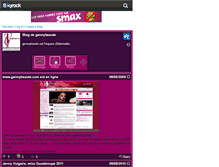 Tablet Screenshot of gennybeaute.skyrock.com