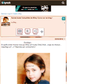 Tablet Screenshot of cyrusmiley-forever.skyrock.com
