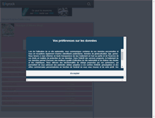 Tablet Screenshot of leblogmusique.skyrock.com