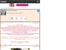 Tablet Screenshot of fiction-perso.skyrock.com