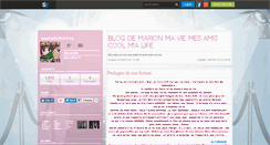 Desktop Screenshot of marionbieber1705.skyrock.com