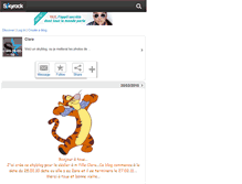 Tablet Screenshot of clara-28-02-10.skyrock.com