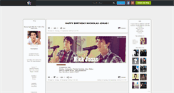 Desktop Screenshot of nickjerryjonas.skyrock.com